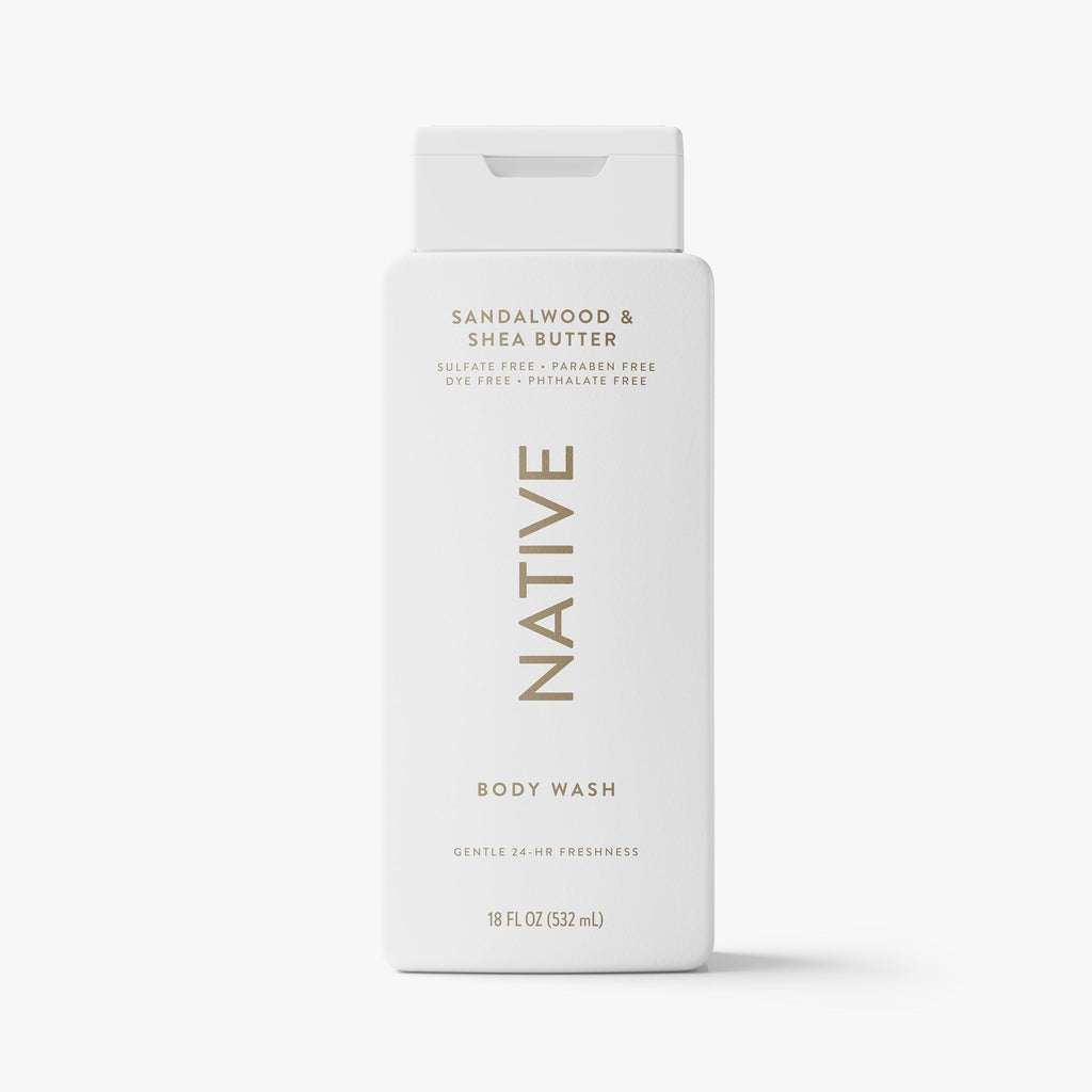 Body Wash - Sandalwood & Shea Butter / Classic / 18oz | Fresh Daily Routine