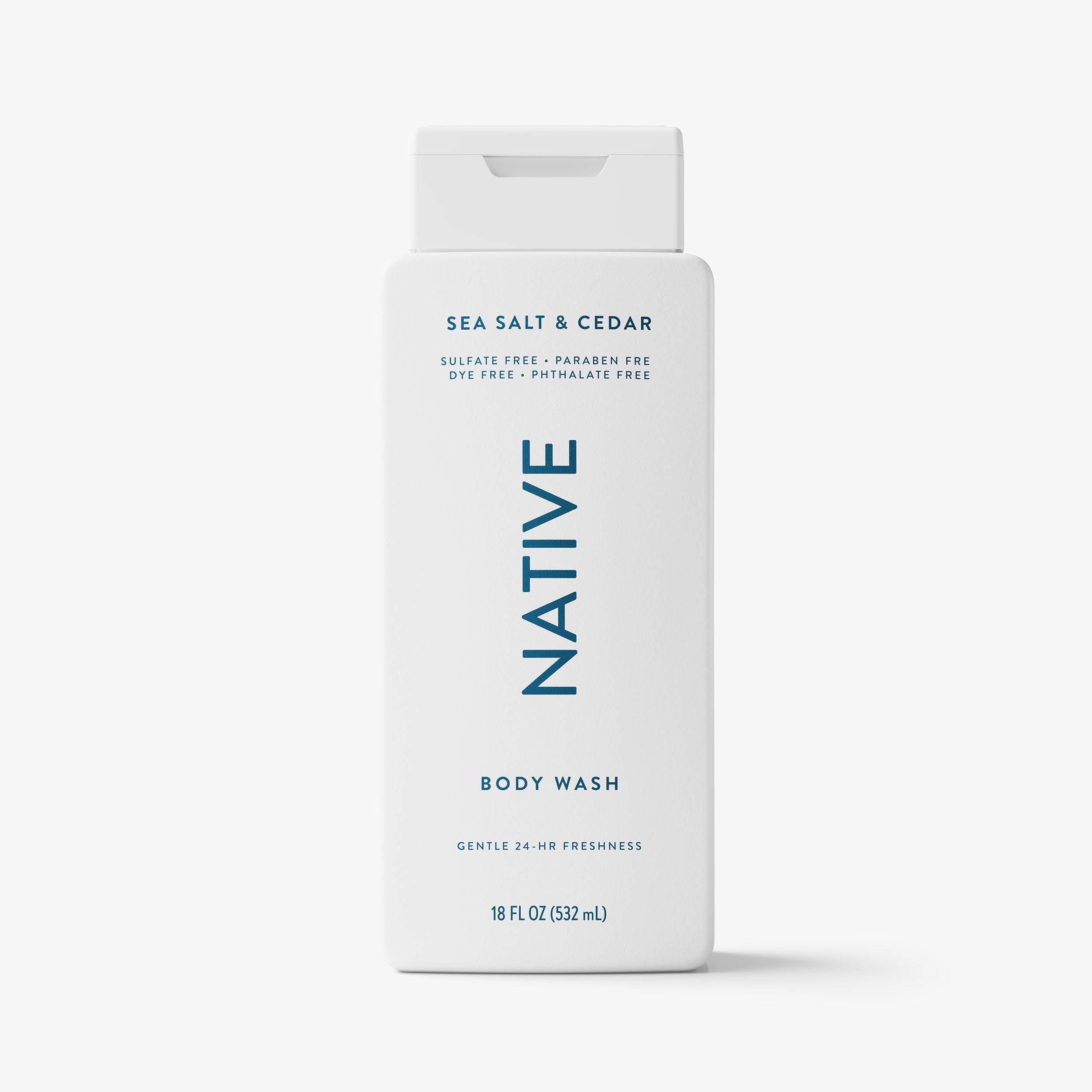 Body Wash - Sea Salt & Cedar / Classic / 18oz | Fresh Daily Routine