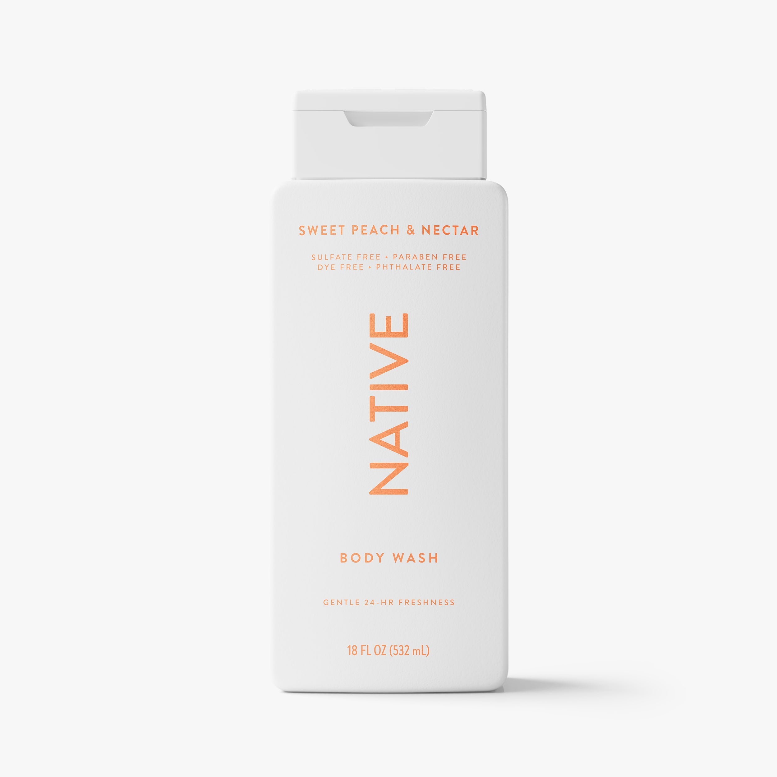 Body Wash - Sweet Peach & Nectar / Classic / 18oz | Fresh Daily Routine