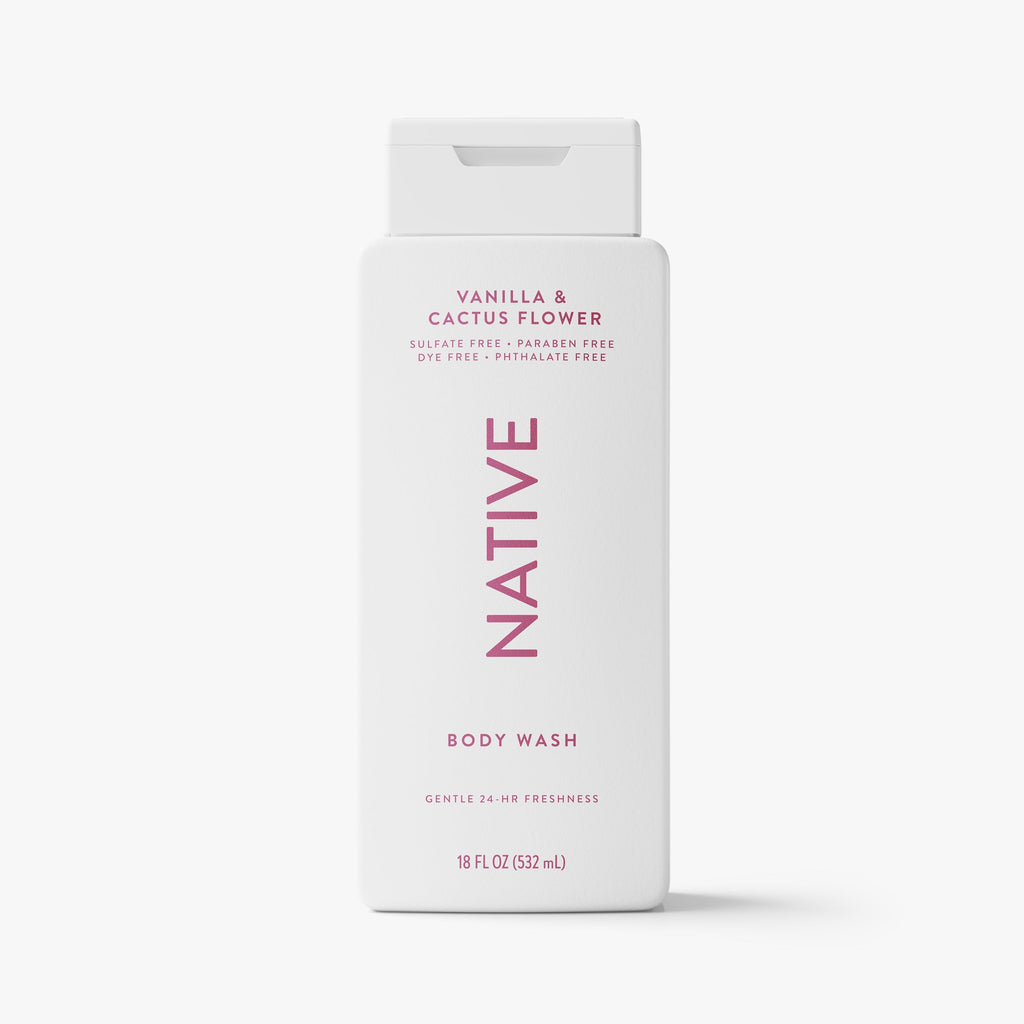 Body Wash - Vanilla & Cactus Flower / Classic / 18oz | Fresh Daily Routine