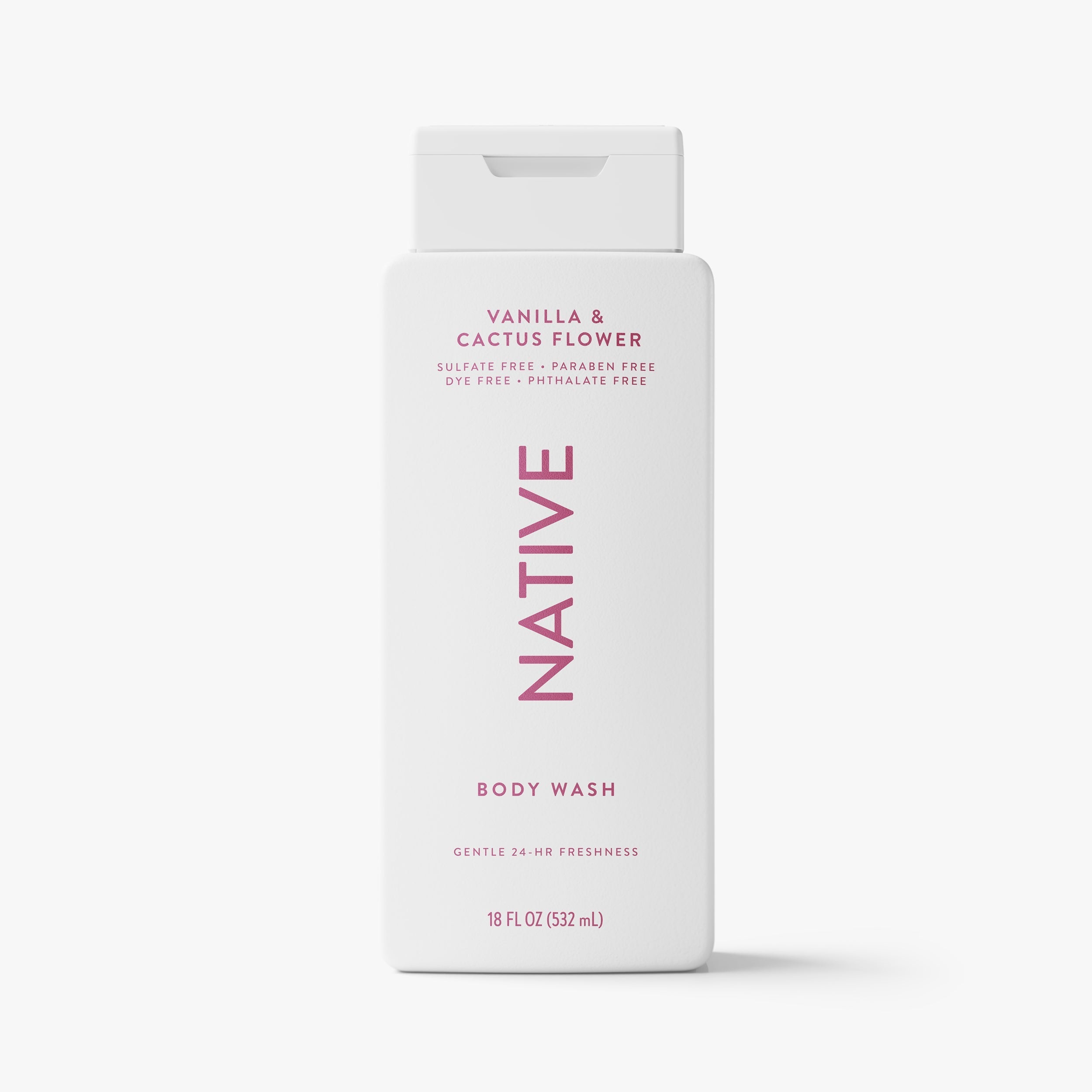 Body Wash - Vanilla & Cactus Flower / Classic / 18oz | Fresh Daily Routine