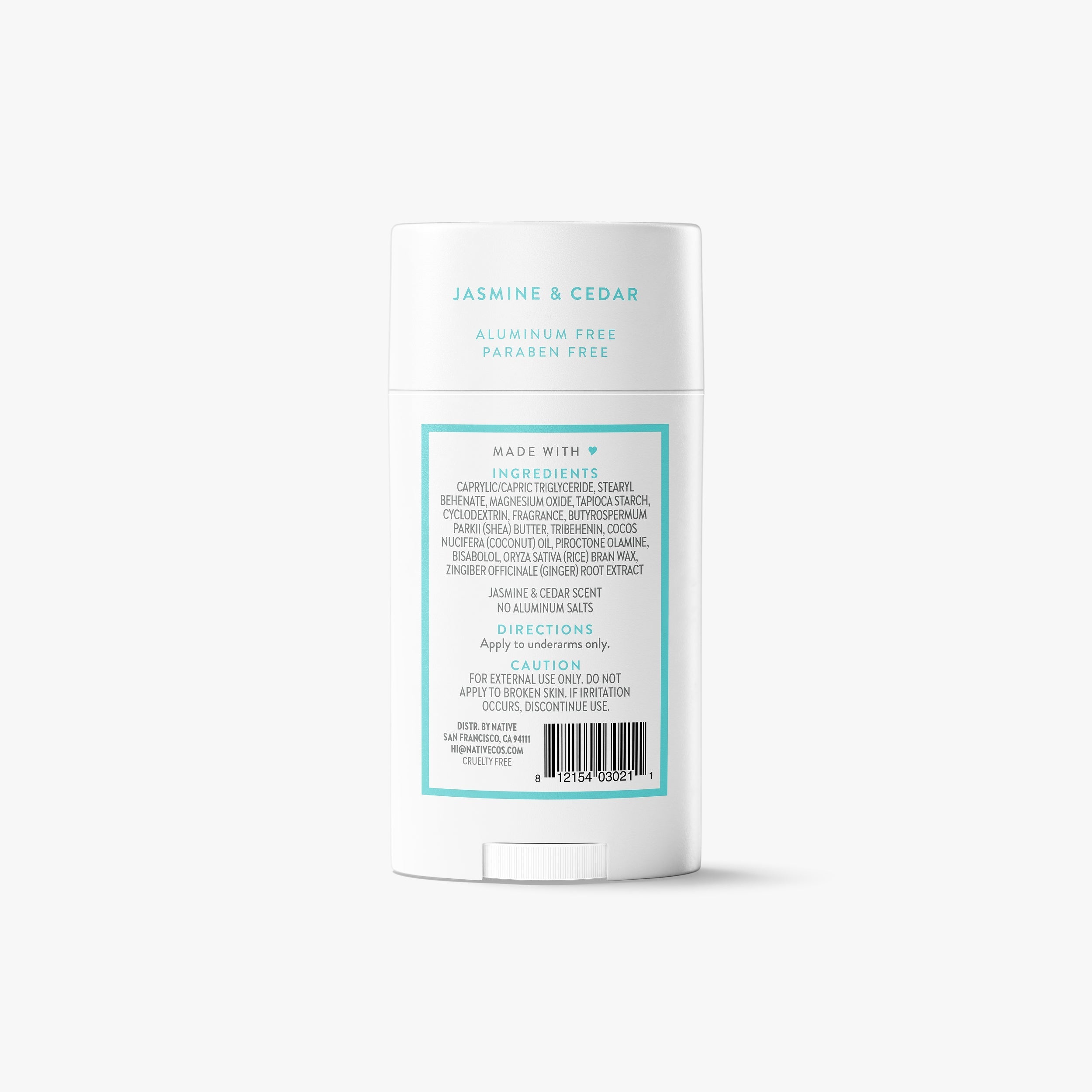 Deodorant Stick - Jasmine & Cedar / Classic / 2.65oz | Fresh Daily Routine