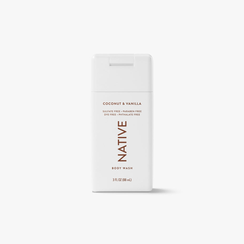 Mini Body Wash - Coconut & Vanilla / Classic / 3oz | Fresh Daily Routine