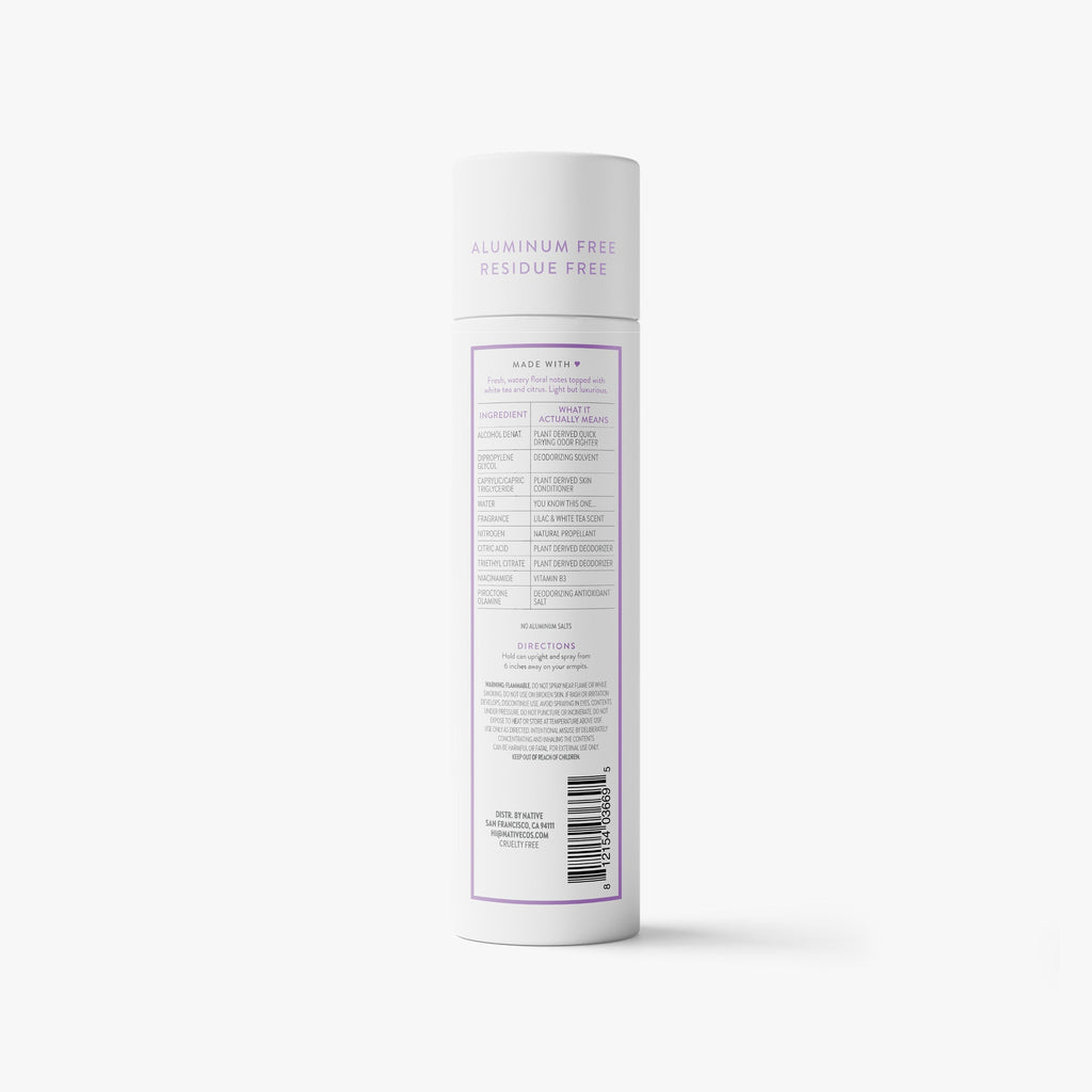 Deodorant Spray - Lilac & White Tea / Classic / 3.5oz | Fresh Daily Routine