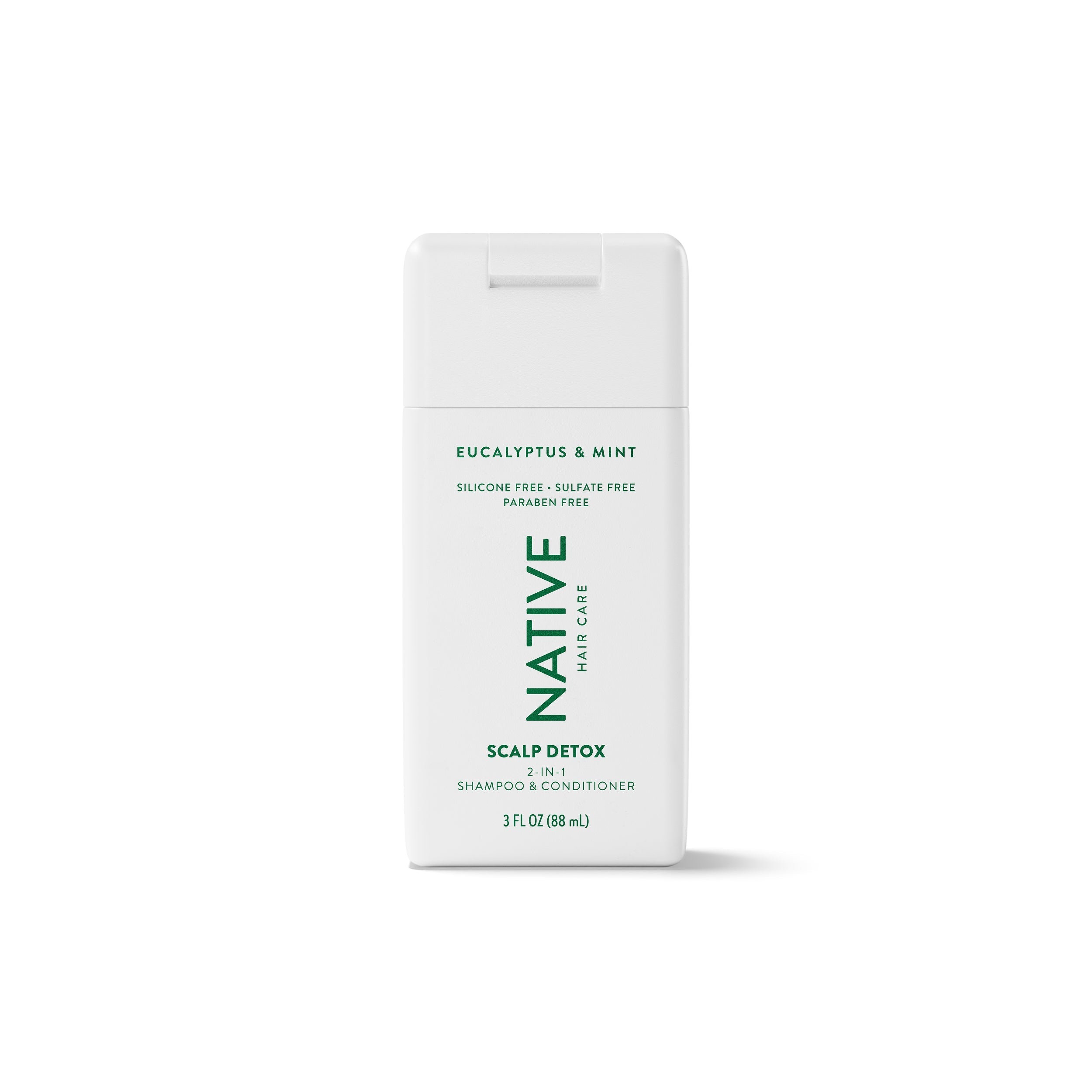 Mini Scalp Detox 2-in-1 Shampoo & Conditioner - Eucalyptus & Mint / Classic / 3oz | Fresh Daily Routine