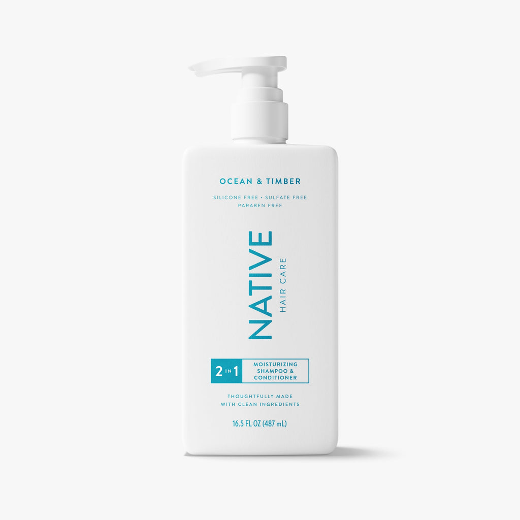Moisturizing 2-in-1 Shampoo & Conditioner - Ocean & Timber / Classic / 16.5oz | Fresh Daily Routine