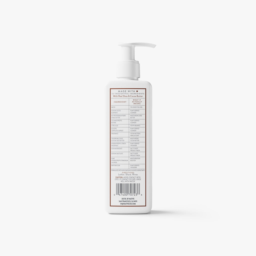 Ultra Moisture Shave Cream - Cocoa Butter & Vanilla / Classic / 7.6oz | Fresh Routine Favorite