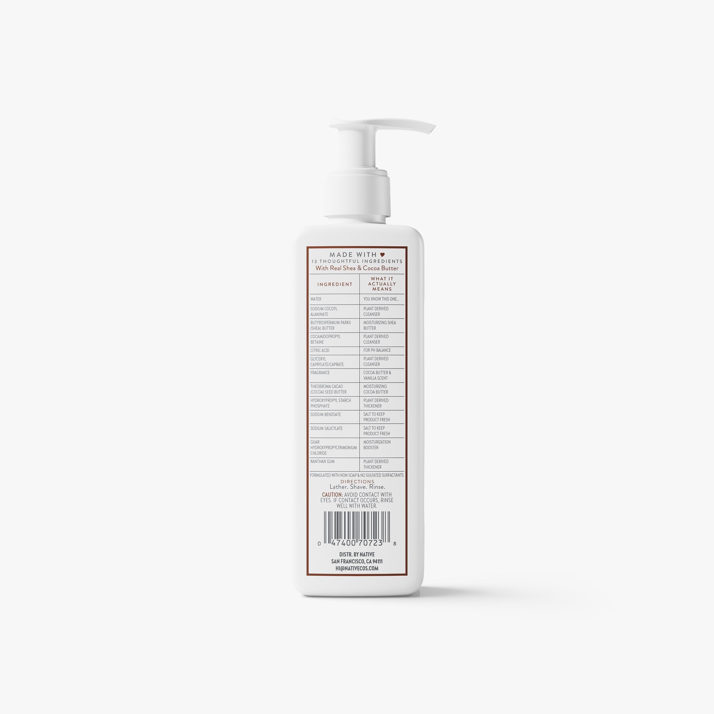 Ultra Moisture Shave Cream - Cocoa Butter & Vanilla / Classic / 7.6oz | Fresh Routine Favorite