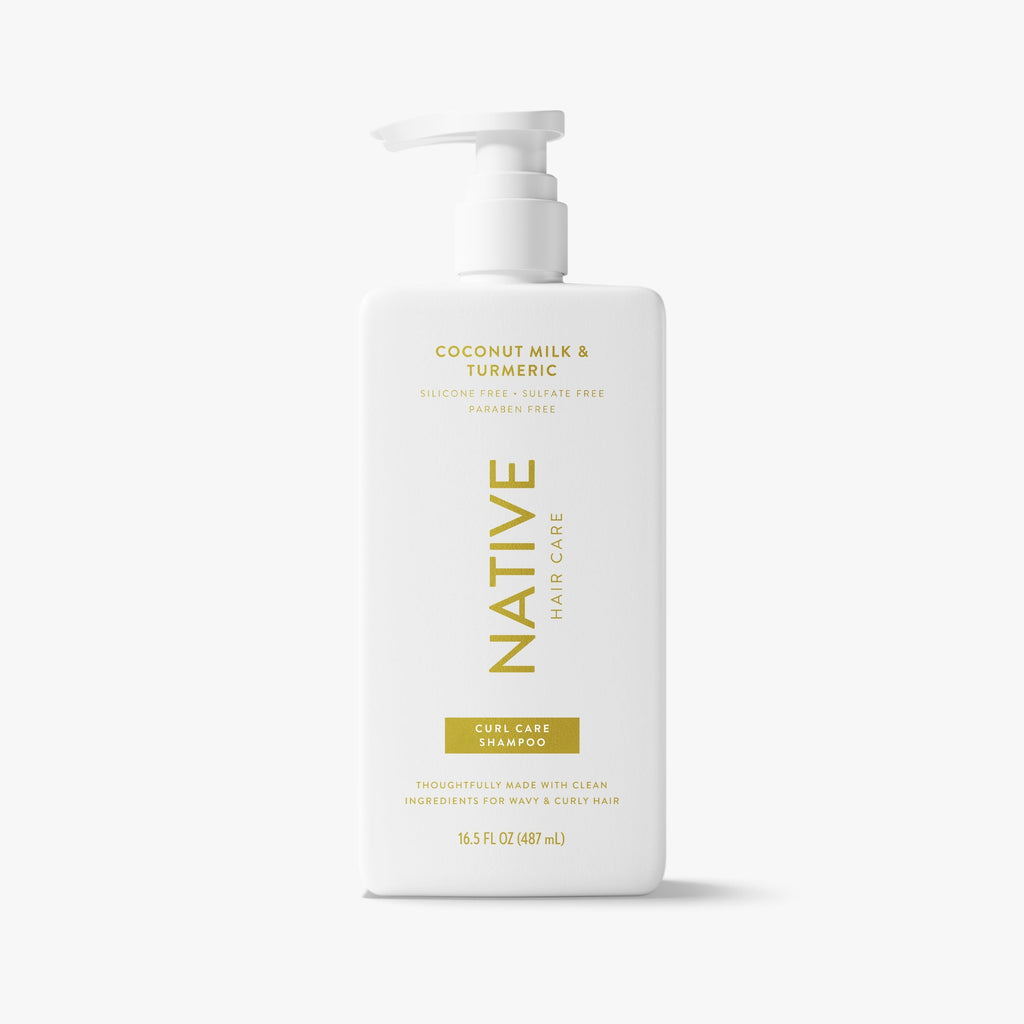 Curl Care Shampoo - Coconut Milk & Turmeric / Classic / 16.5oz | Fresh Daily Routine