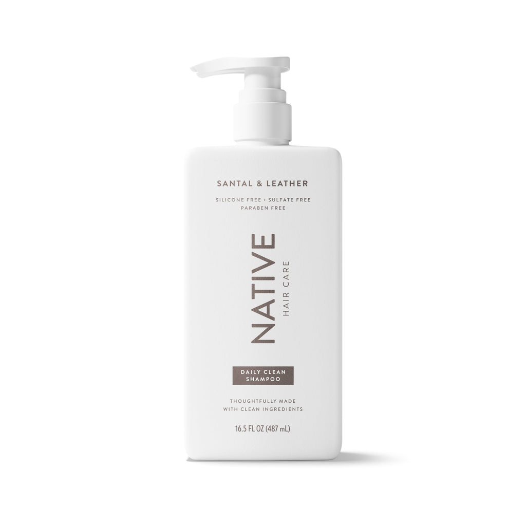 Daily Clean Shampoo - Santal & Leather / Classic / 16.5oz | Fresh Daily Routine