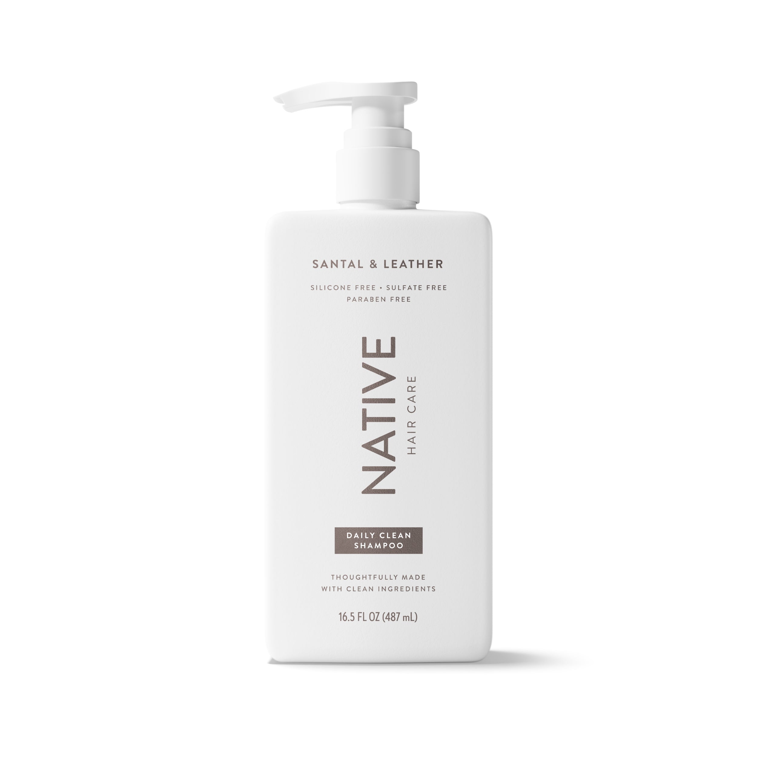Daily Clean Shampoo - Santal & Leather / Classic / 16.5oz | Fresh Daily Routine