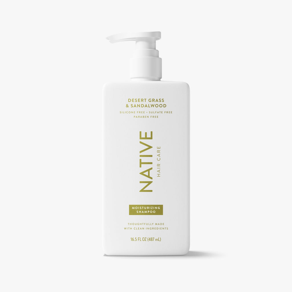 Moisturizing Shampoo - Desert Grass & Sandalwood / Classic / 16.5oz | Fresh Daily Routine