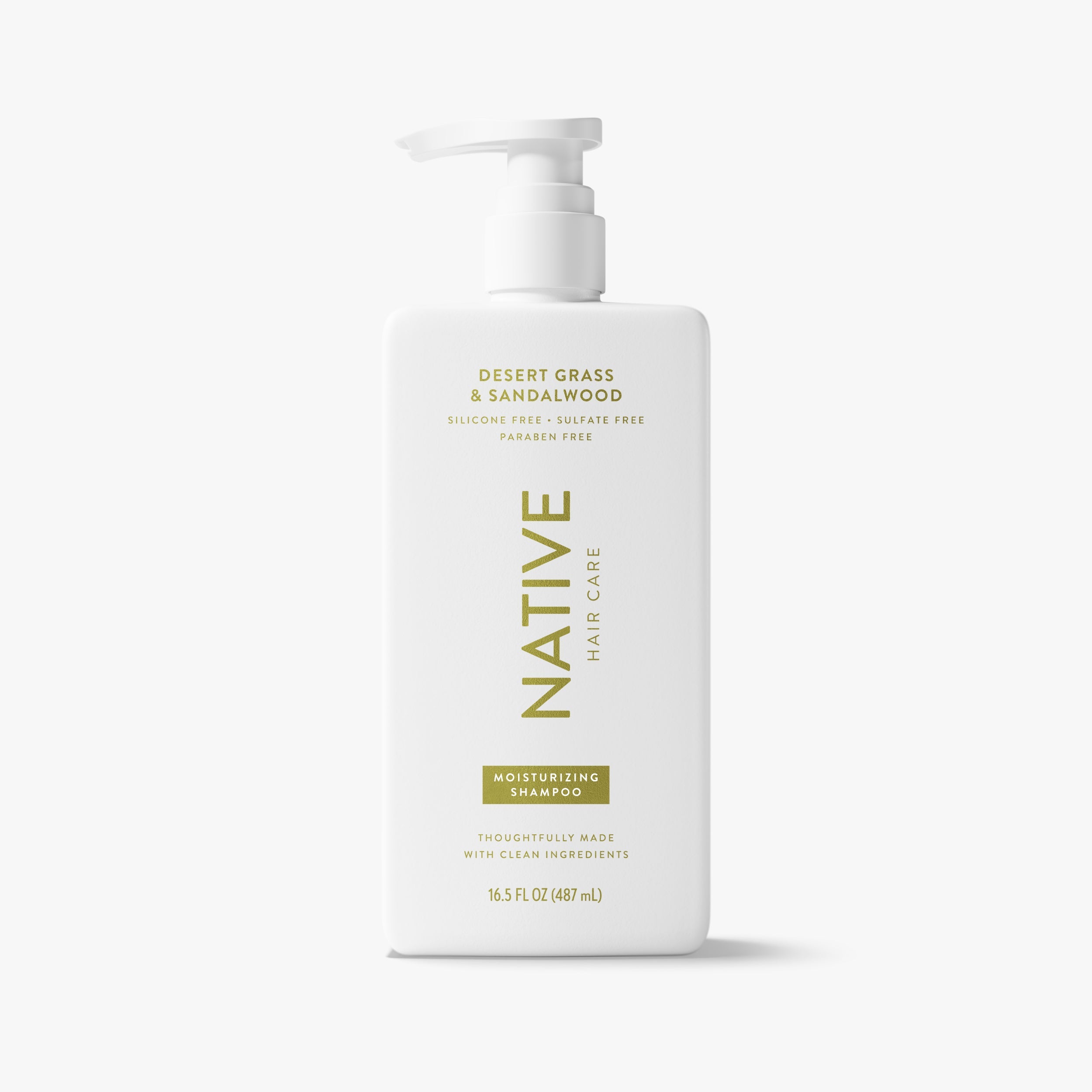 Moisturizing Shampoo - Desert Grass & Sandalwood / Classic / 16.5oz | Fresh Daily Routine