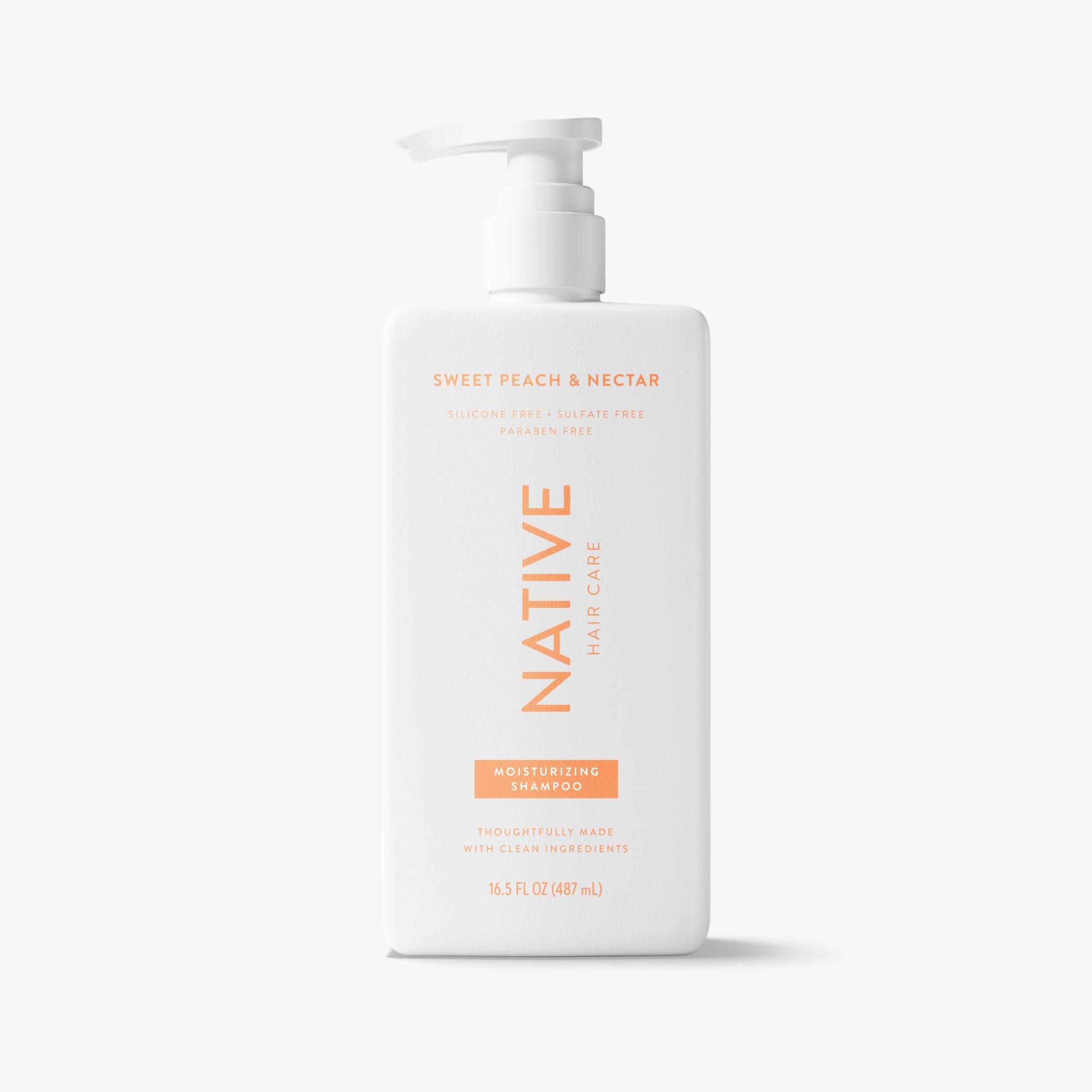 Moisturizing Shampoo - Sweet Peach & Nectar / Classic / 16.5oz | Fresh Daily Routine