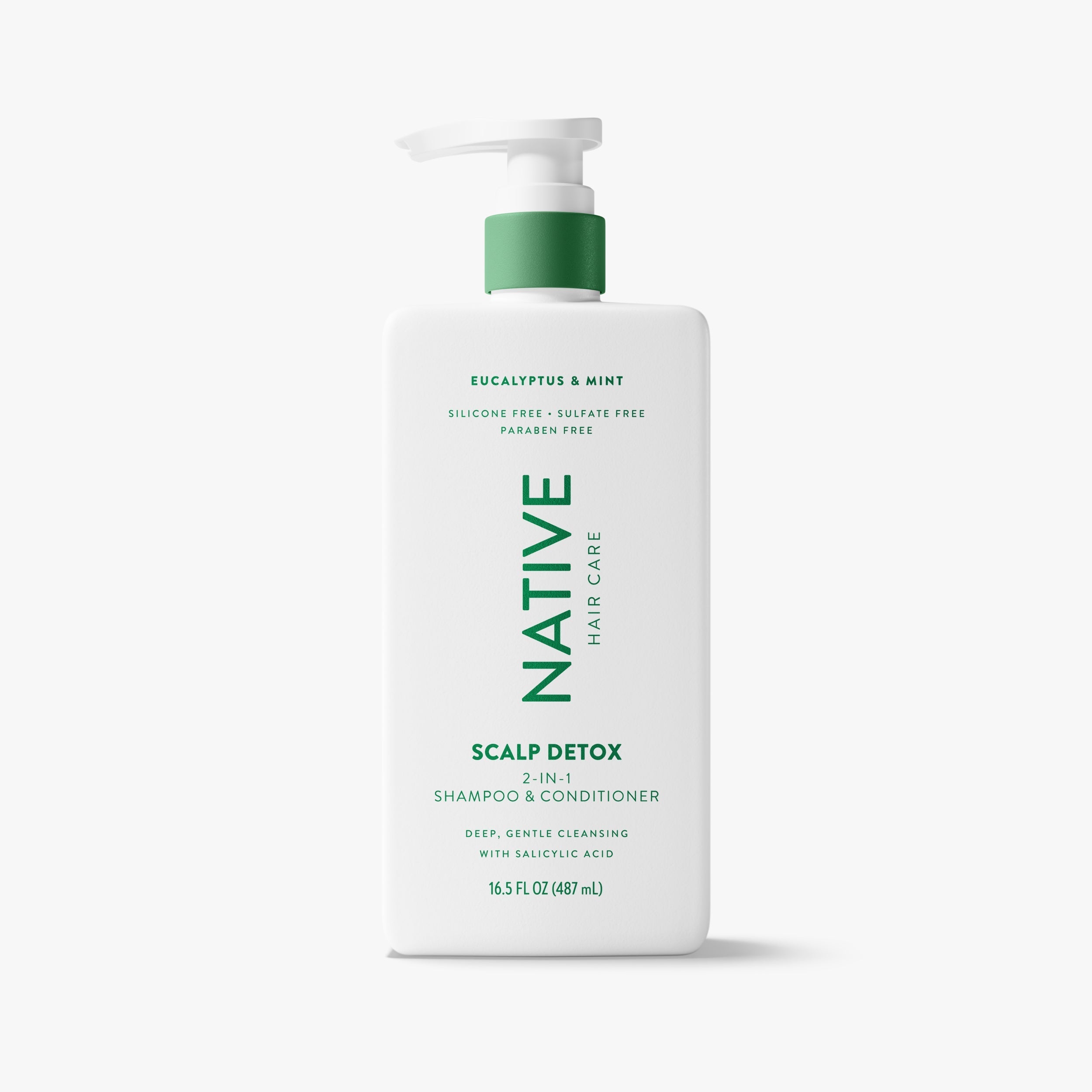 Scalp Detox 2-in-1 Shampoo & Conditioner - Eucalyptus & Mint / Classic / 16.5oz | Fresh Daily Routine