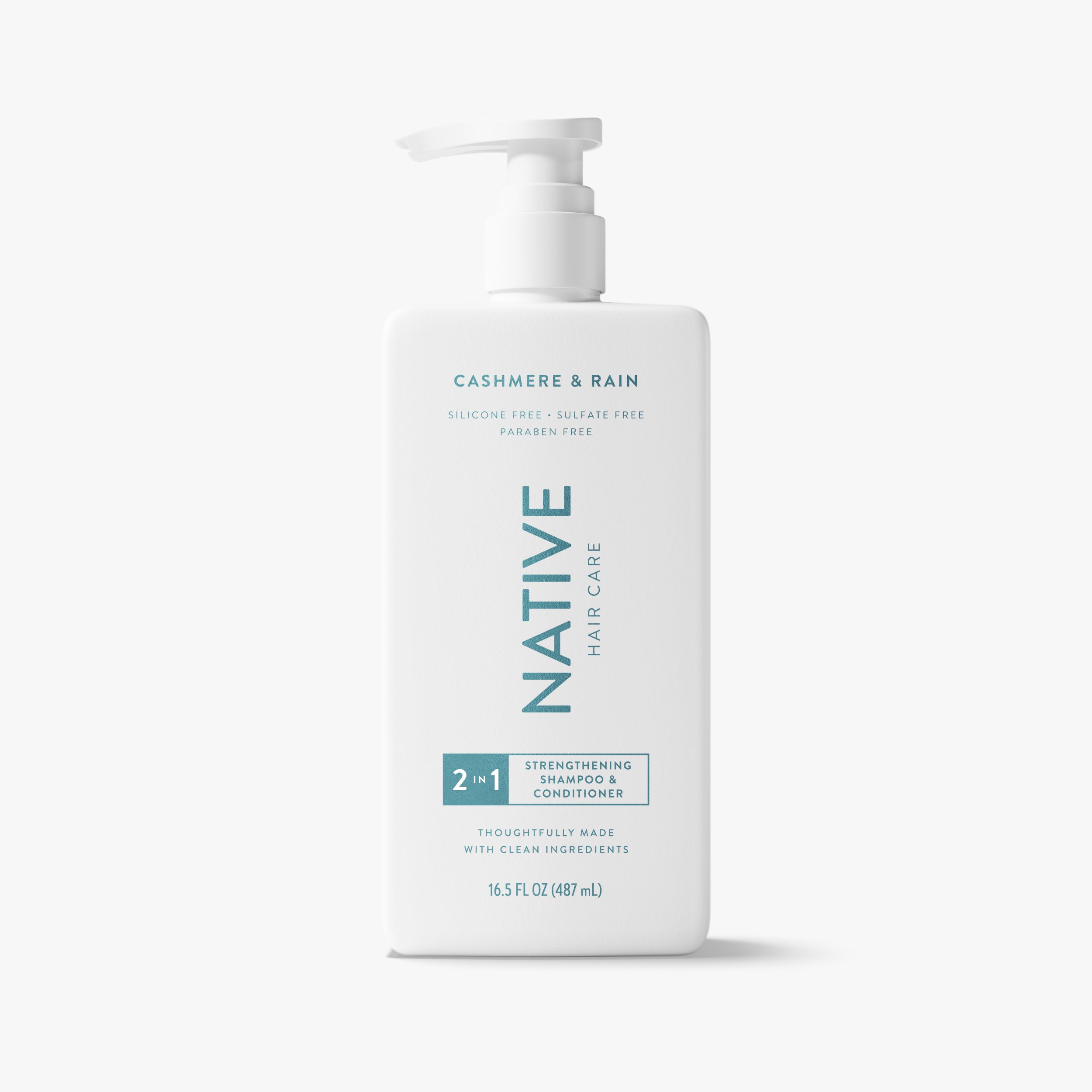 Strengthening 2-in-1 Shampoo & Conditioner - Cashmere & Rain / Classic / 16.5oz | Fresh Daily Routine