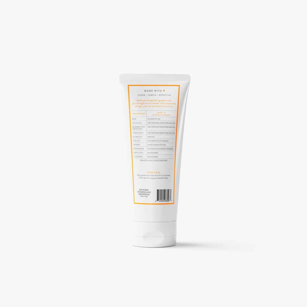 Strengthening Hair Mask - Almond & Shea Butter / Classic / 6oz | Fresh Daily Favorite