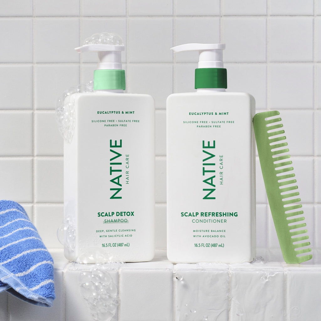 Scalp Detox 2-in-1 Shampoo & Conditioner - Eucalyptus & Mint / Classic / 16.5oz | Fresh Daily Routine
