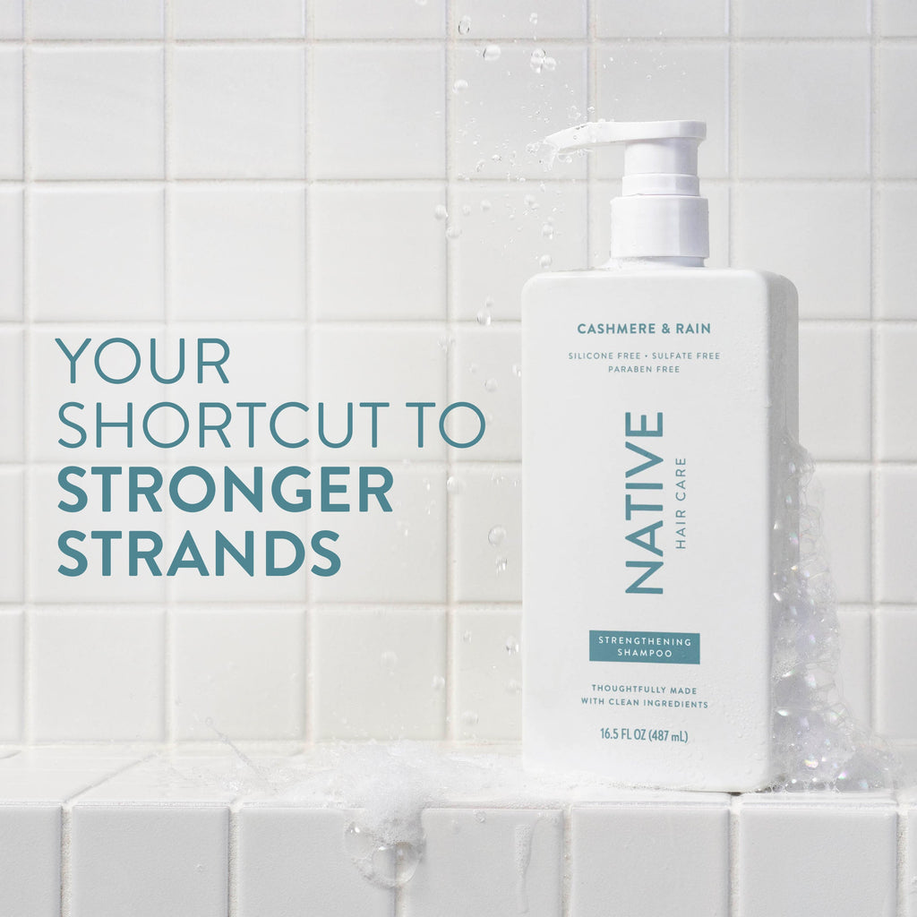 Strengthening Shampoo - Cashmere & Rain / Classic / 16.5oz | Fresh Daily Routine