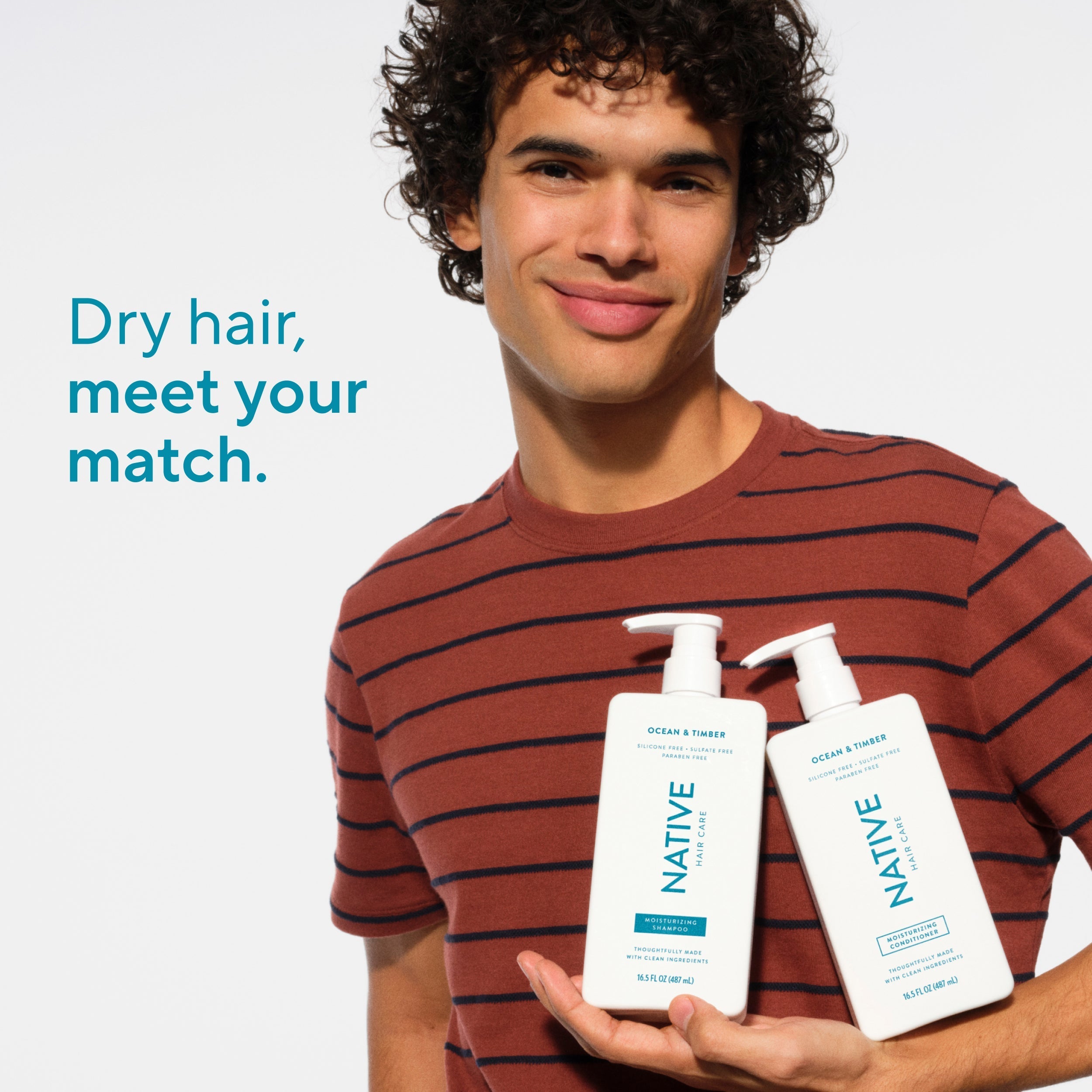 Moisturizing Shampoo - Ocean & Timber / Classic / 16.5oz | Fresh Daily Routine